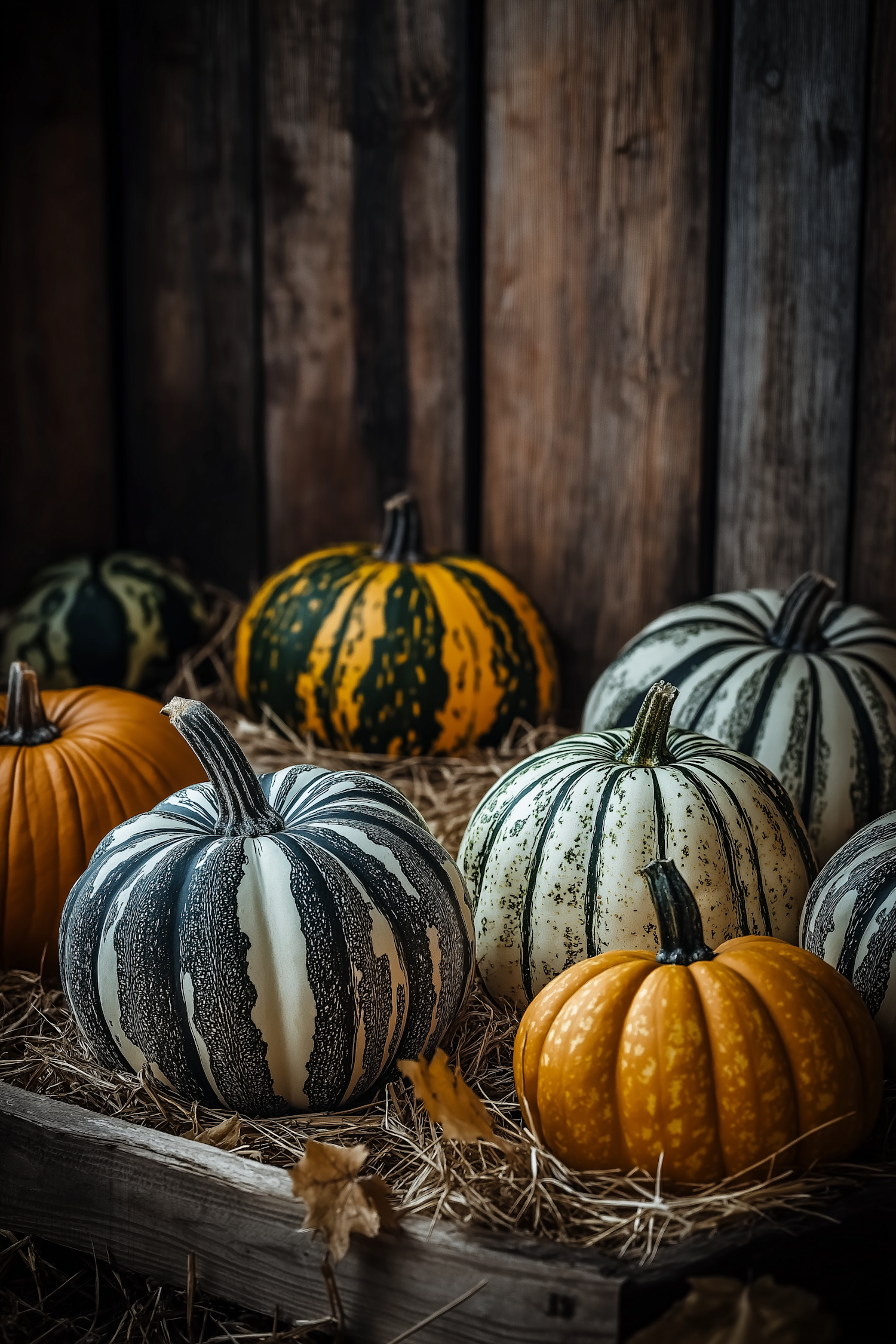 Autumnal Pumpkin Display