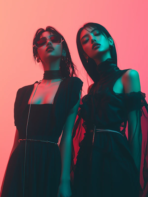 Elegant Duo Portrait