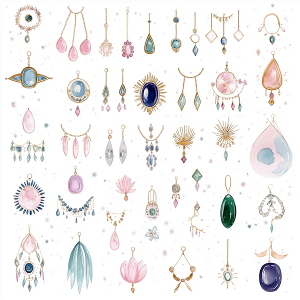 Jewelry Illustrations