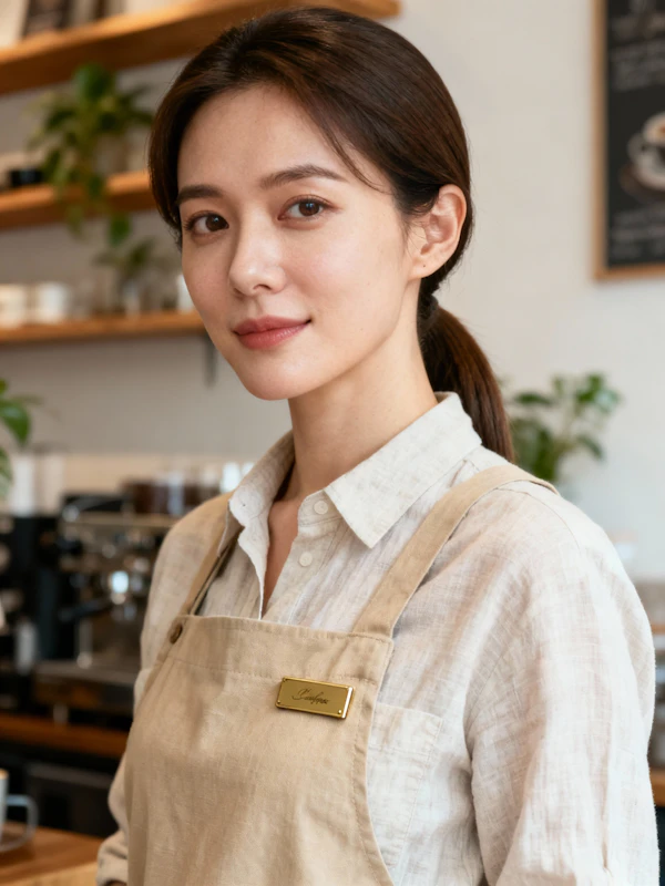 Cafe Barista Portrait