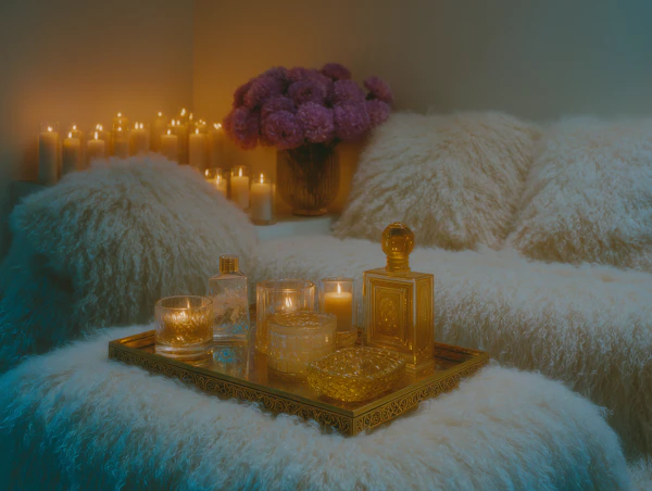 Cozy Couch Scene