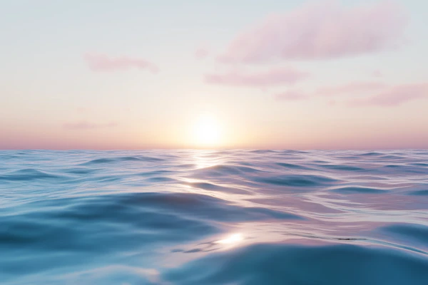 Serene Ocean Sunrise