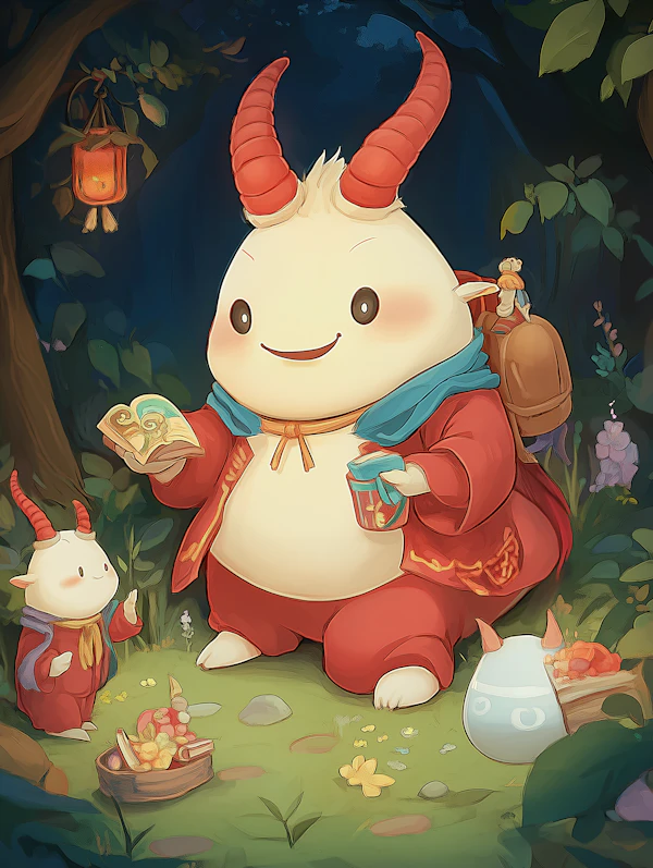 Fantasy Forest Picnic