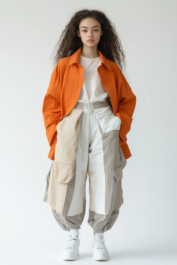 Fashion Portrait of a Young Woman