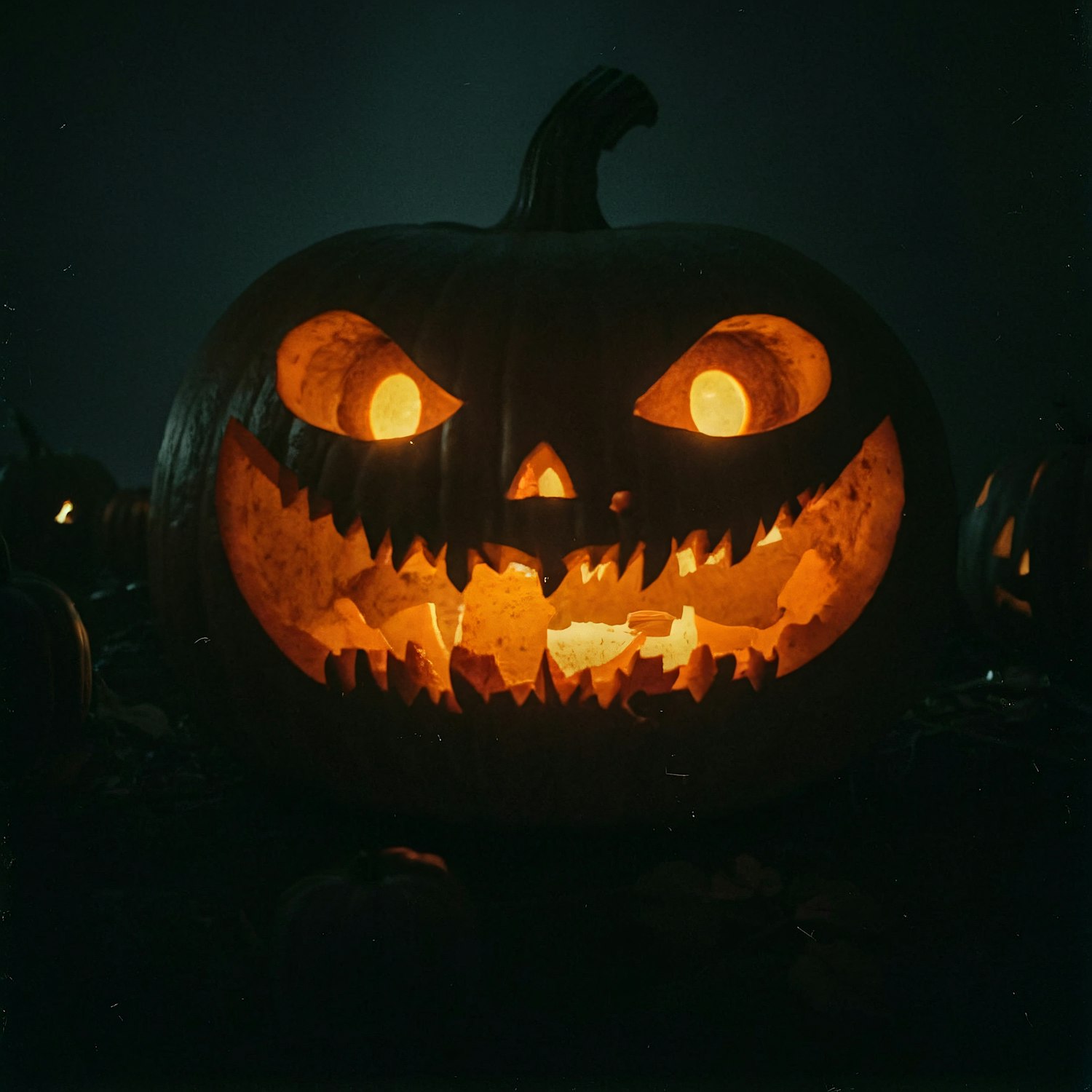 Glowing Jack-o'-Lantern