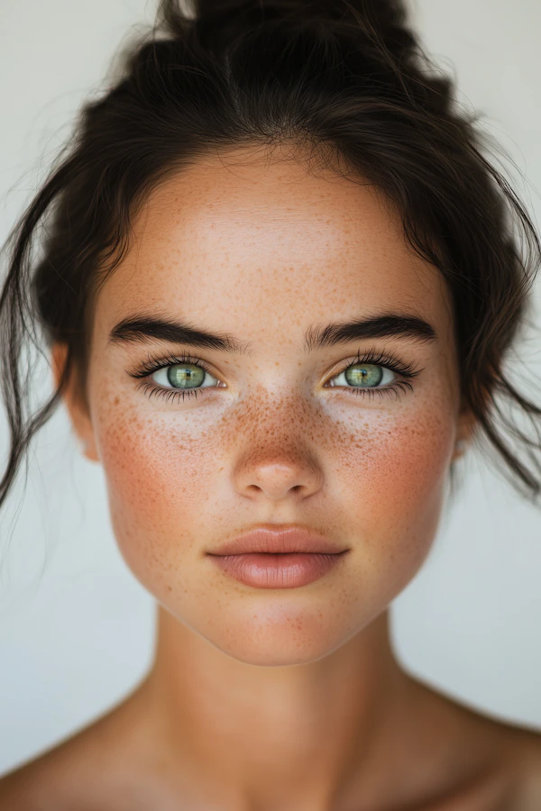 Freckled Portrait