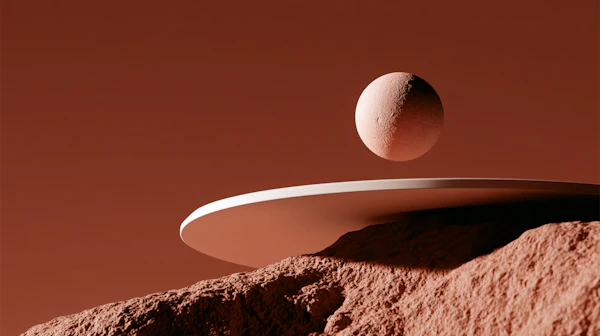 Surreal Sphere Composition
