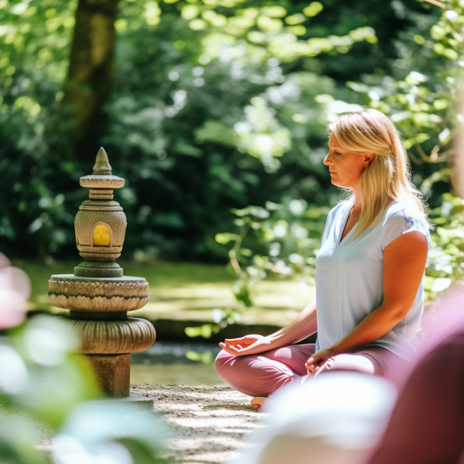 Tranquil Meditation in Nature