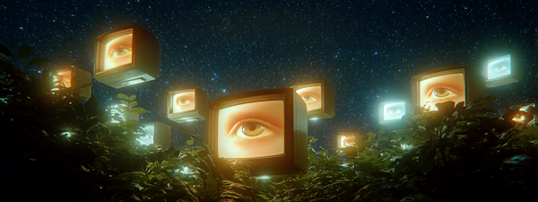Surreal Televisions Scene