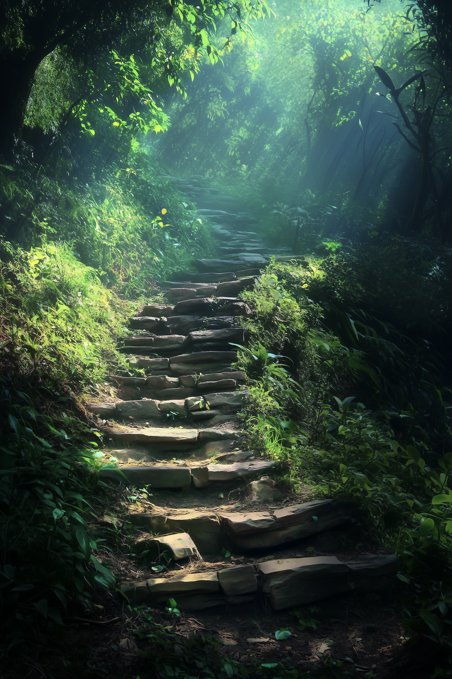 Serene Forest Pathway