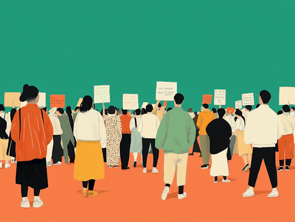 Peaceful Protest Art