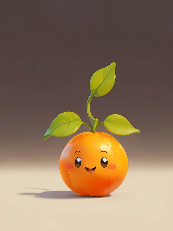 Animated Orange Character