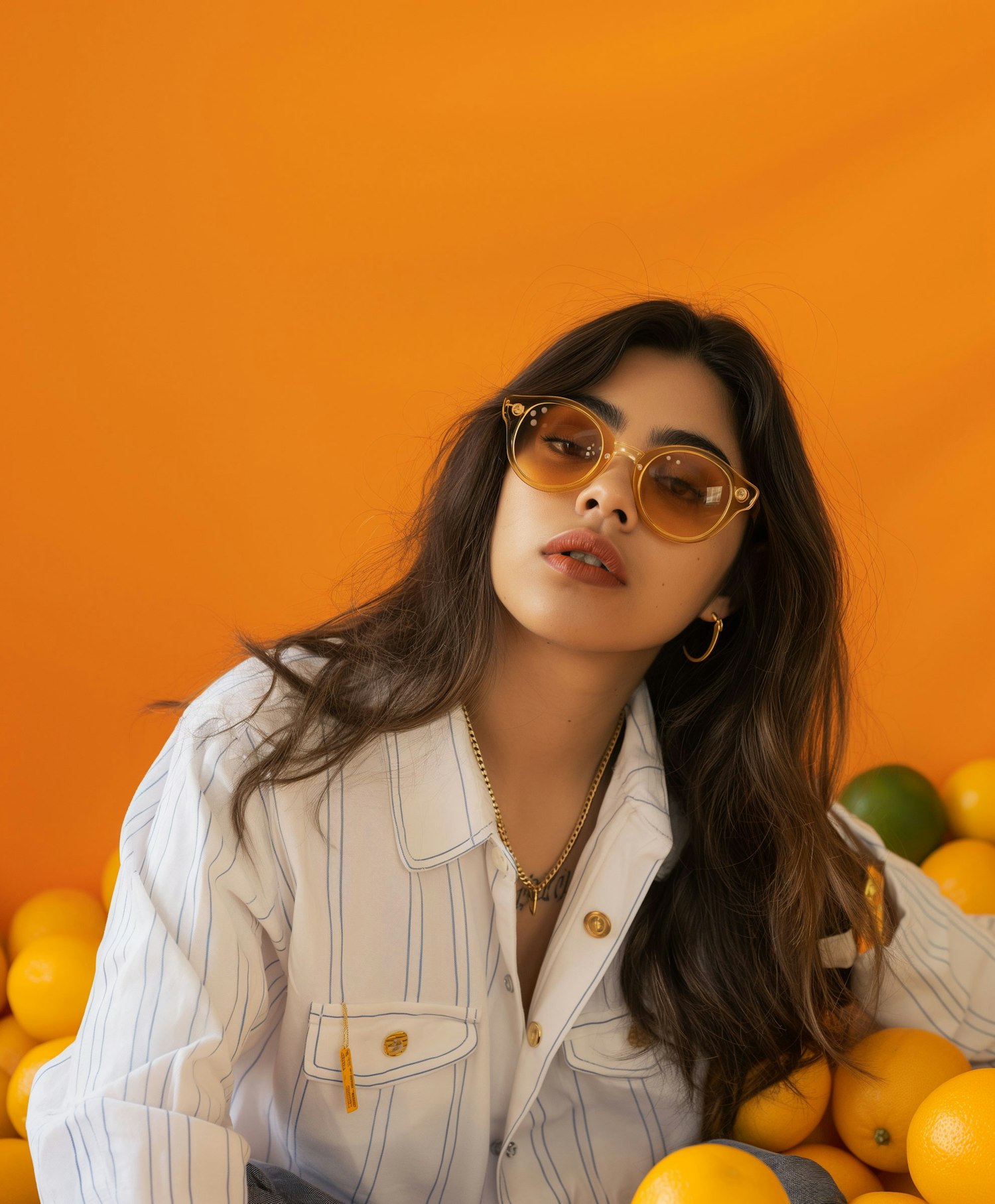 Summer Day Fashion with Citrus