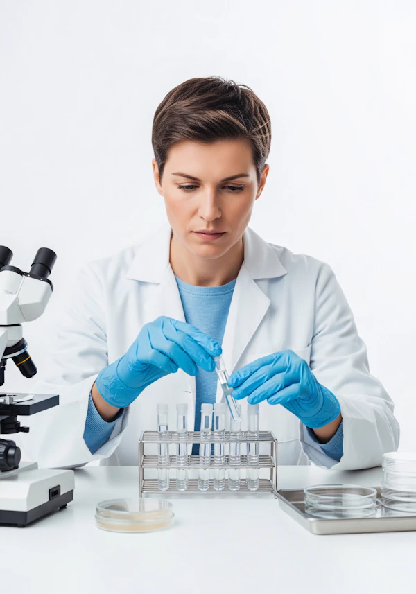 Scientist in Lab