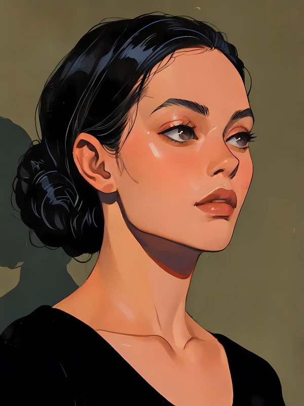 Elegant Portrait of a Woman