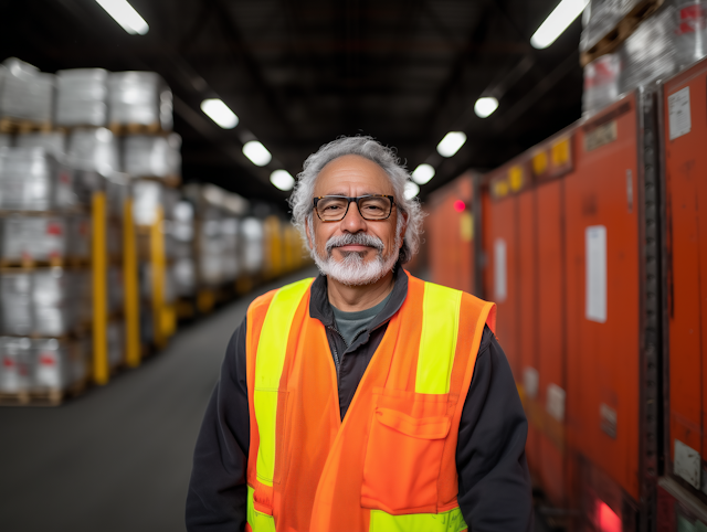 Warehouse Worker Portrait