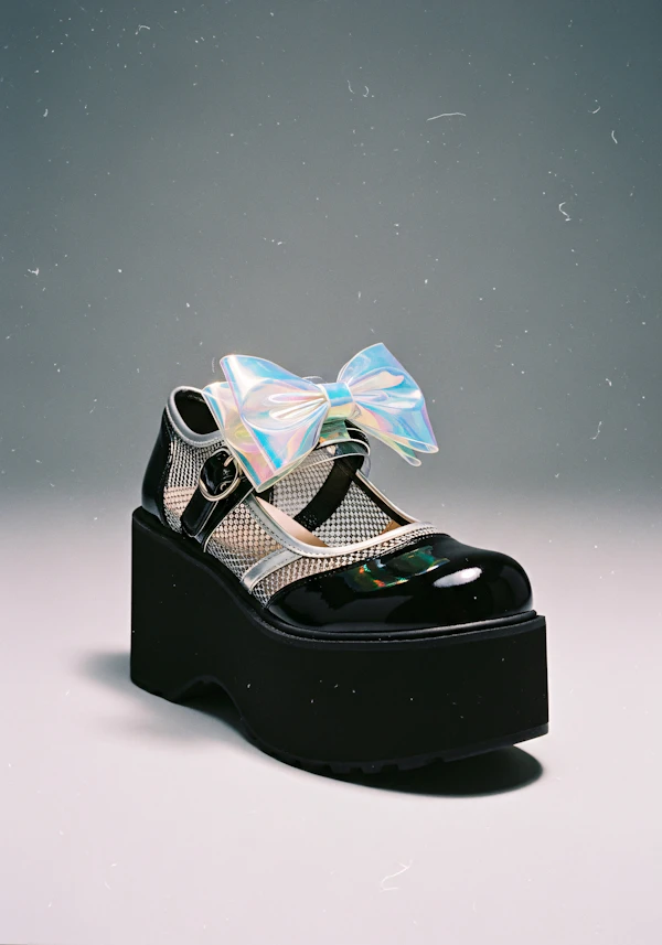 Glossy Platform Shoe