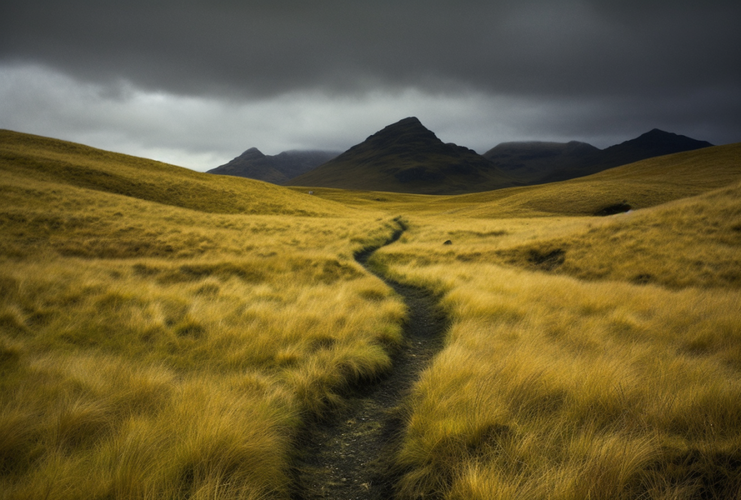 Brooding Highland Wilderness