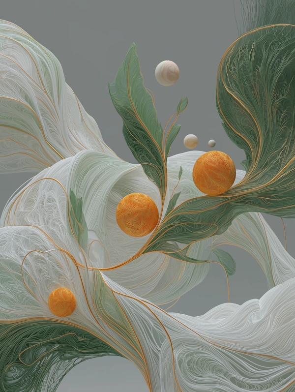 Abstract Flowing Patterns