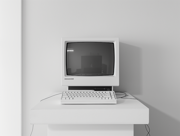 Vintage Personal Computer Setup