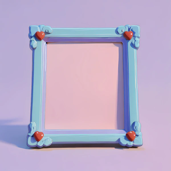 Decorative Pastel Frame