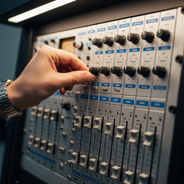 Audio Mixing Console