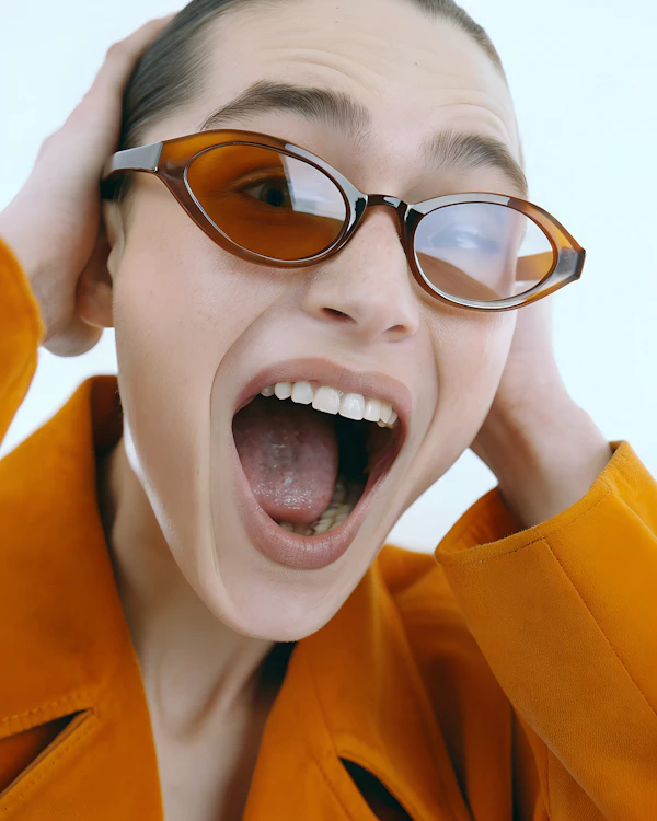 Stylish Surprise Portrait