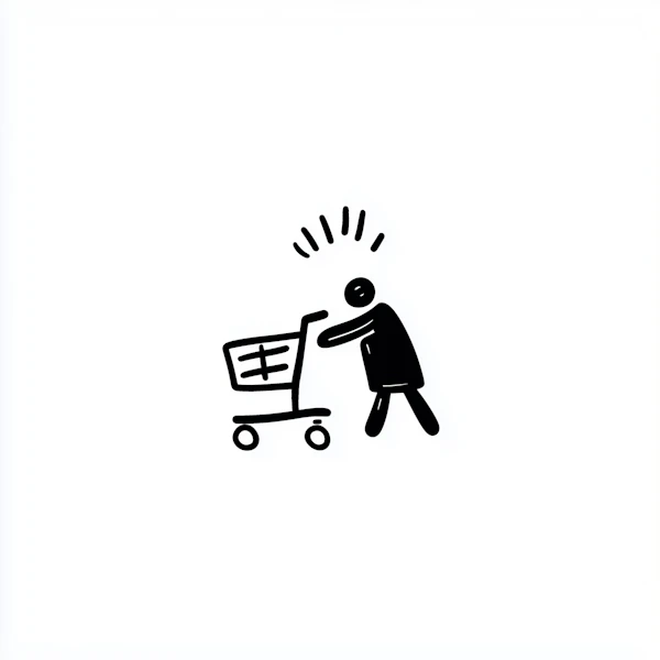 Stick Figure Shopping