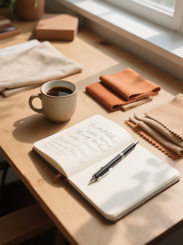 Cozy Workspace Setup