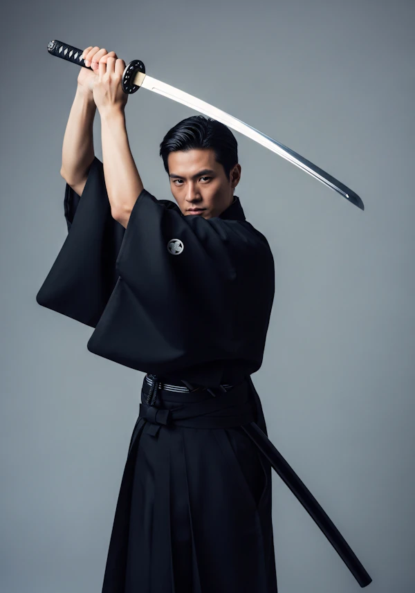 Samurai Poised Stance