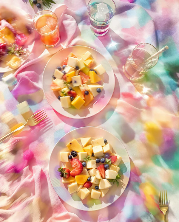 Colorful Fruit Platter