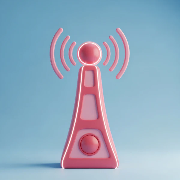Pink Signal Tower