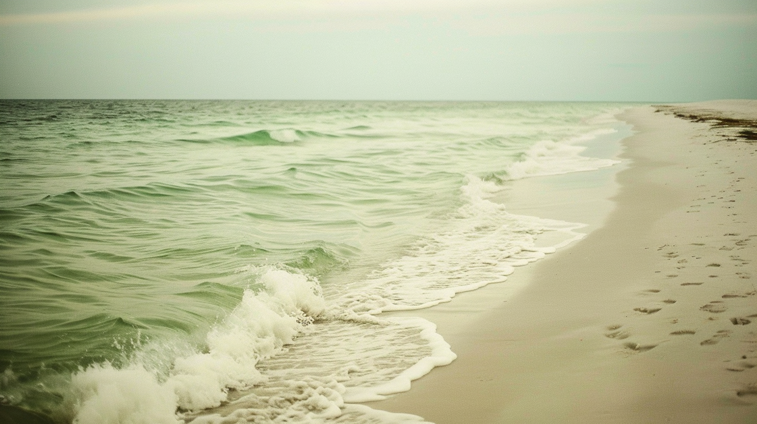 Serene Beach Scene