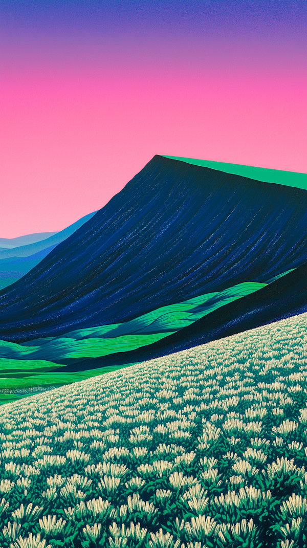 Vibrant Landscape Art