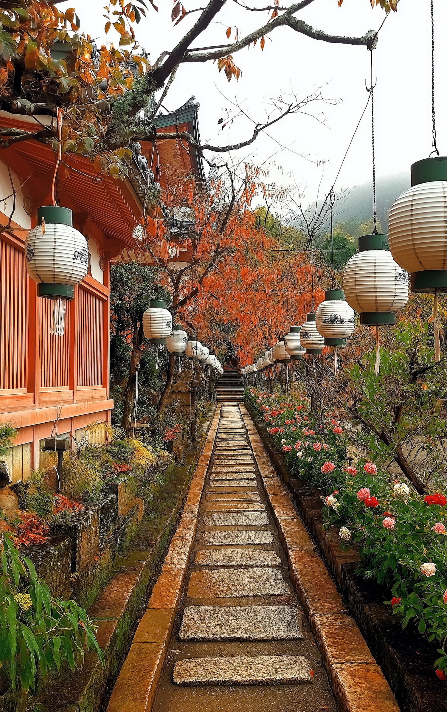 Serene Garden Pathway