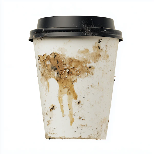 Dirty Coffee Cup