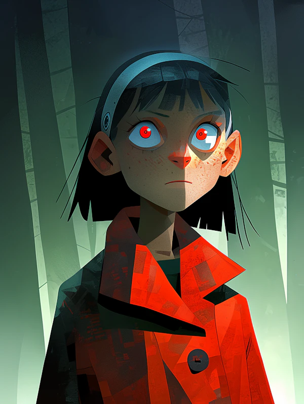 Mysterious Forest Portrait