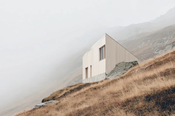 Wooden Hilltop House
