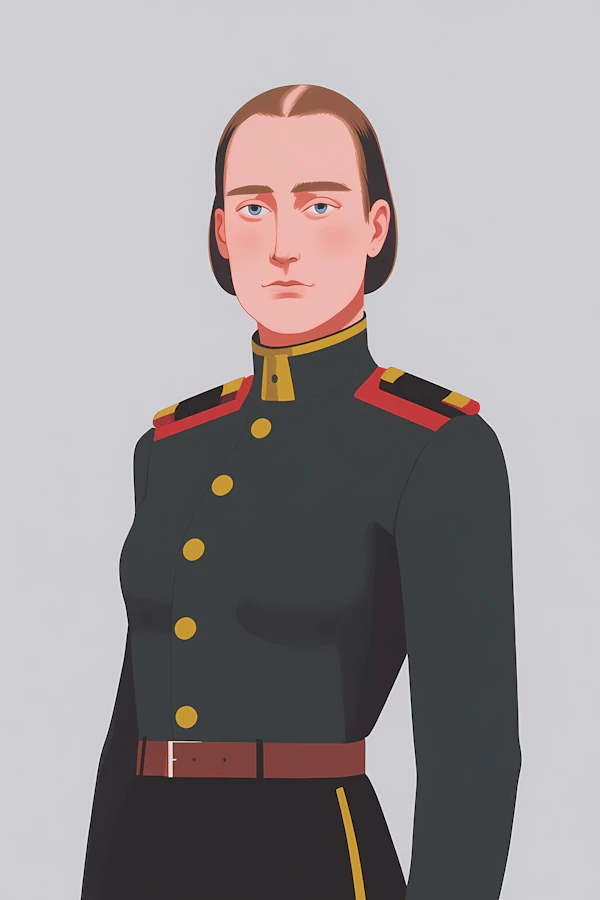 Military Uniform Portrait