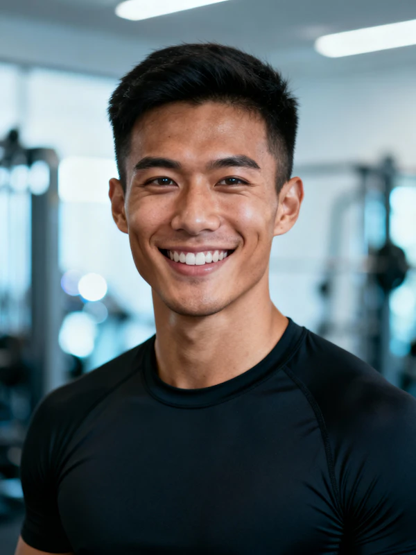 Gym Enthusiast Portrait