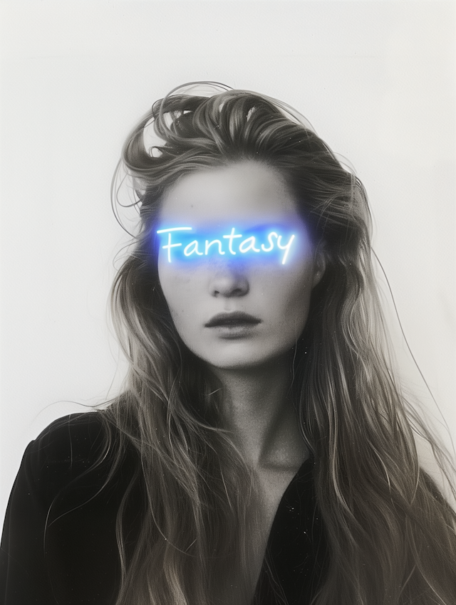 Fantasy Neon Portrait