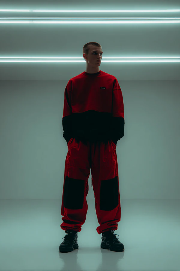 Futuristic Fashion Pose