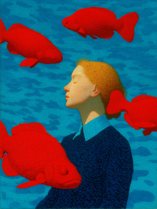 Dreamlike Fish Scene