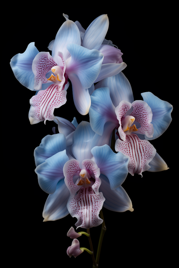 Ethereal Blue Speckled Orchid