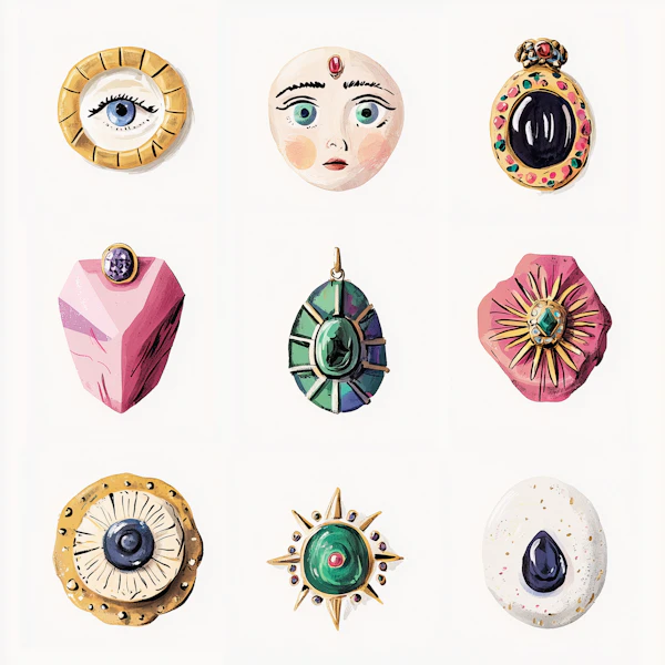 Artistic Jewelry Grid