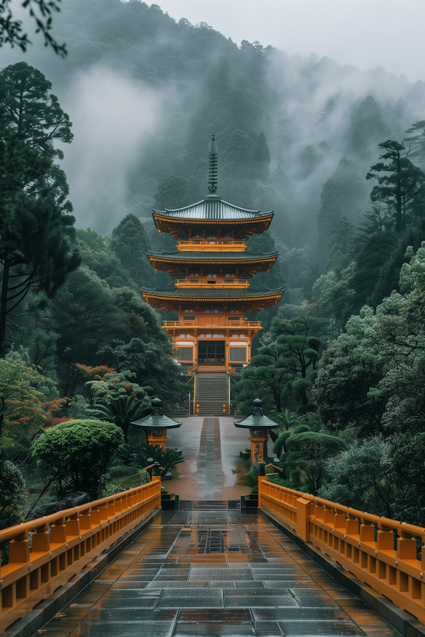 Misty Mountain Pagoda