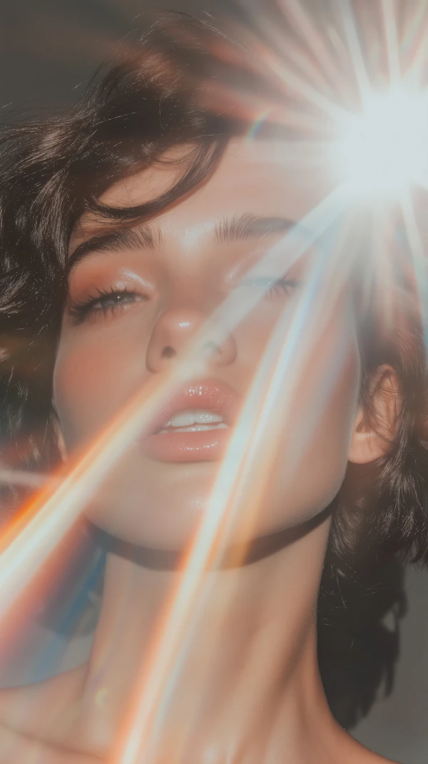 Ethereal Sunlit Portrait