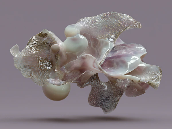 Surreal 3D Composition