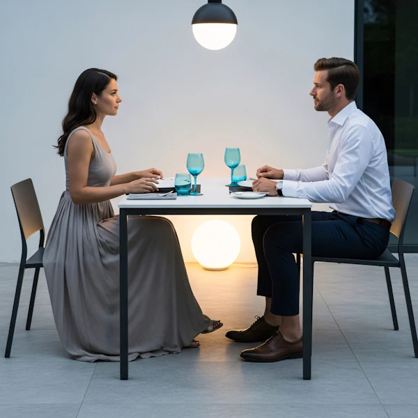 Modern Dining Scene