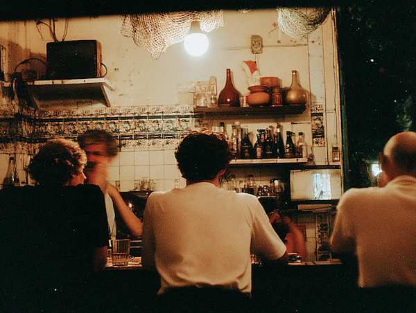 Cozy Bar Scene